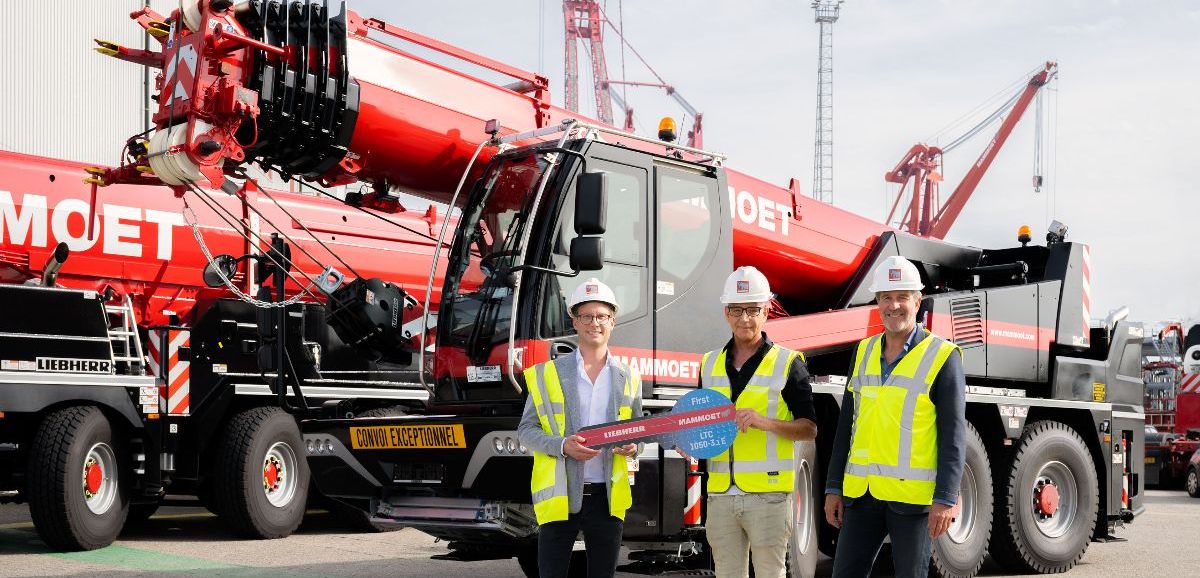 Hydraulischer Liebherr-Elektrokran verstärkt Mammoet-Flotte Hydraulischer Liebherr-Elektrokran verstärkt Mammoet-Flotte
