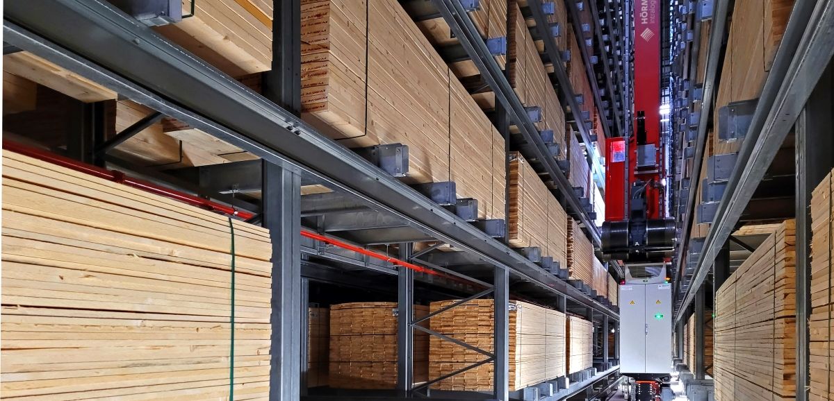 Nominated as project of the year 2025: Hörmann Intralogistics: Automated high-bay warehouse and loading hall Nominated as project of the year 2025: Hörmann Intralogistics: Automated high-bay warehouse and loading hall