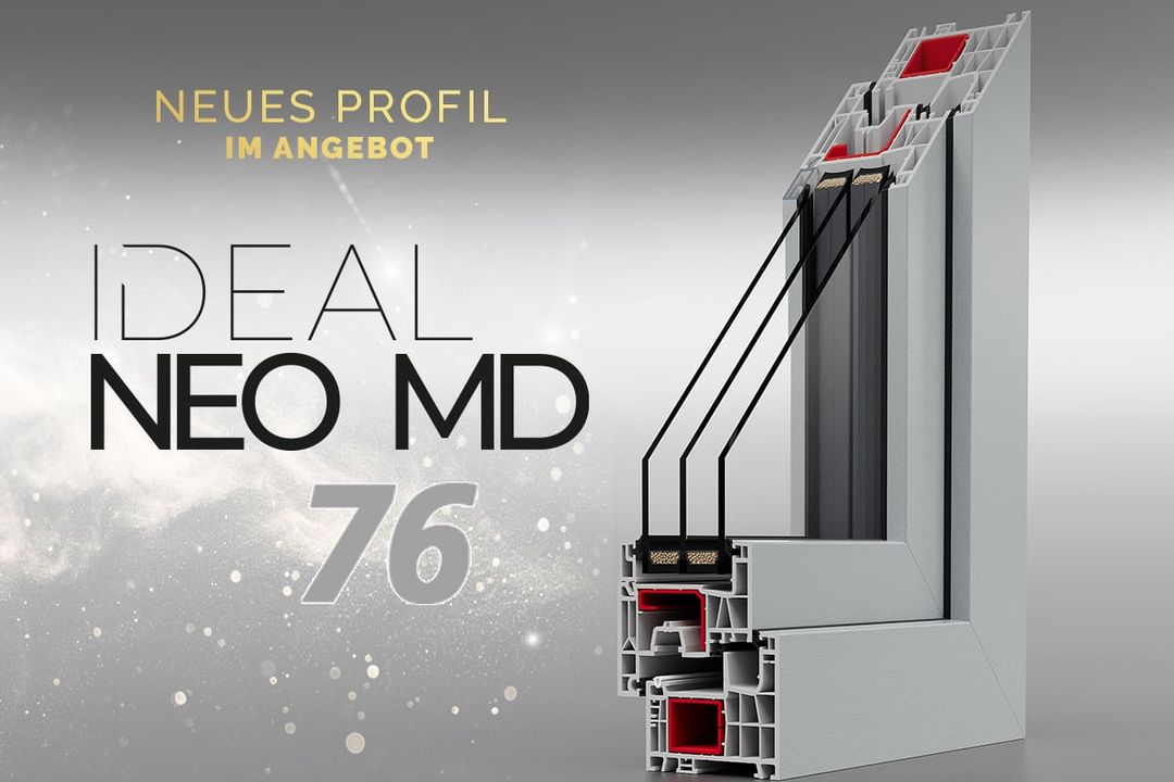 Fenstersystem: Drutex erweitert Portfolio mit neuem Aluplast-Fenstersystem IDEAL NEO MD Aluplast-Fenstersystem von Drutex