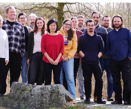 Team der "DSMZ Digital Diversity"-Plattform Team, das an der "DSMZ Digital Diversity"-Plattform arbeitet.