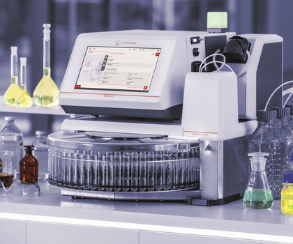 Automatisierungslösungen fürs Labor: Probenwechsler für Proben mit niedriger Viskosität Xsample-Serie von Probenwechslern für die automatisierte Handhabung von Proben mit niedriger Viskosität