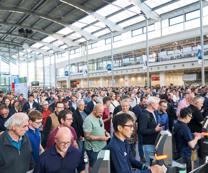 Besucheransturm auf der Ifat in den Messehallen
