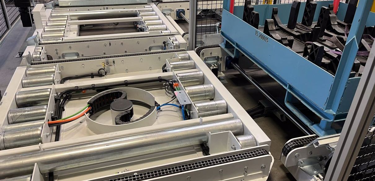 Lösung für Sonderladungsträger: Optimierte Fördertechnik für Nutzfahrzeughersteller Lösung für Sonderladungsträger: Optimierte Fördertechnik für Nutzfahrzeughersteller