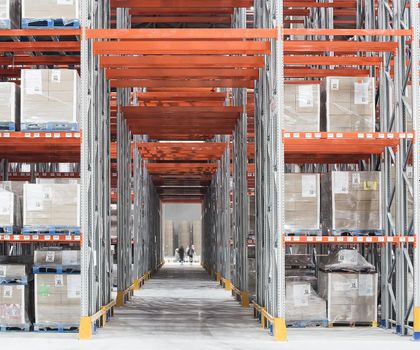 Intralogistics racking systems
