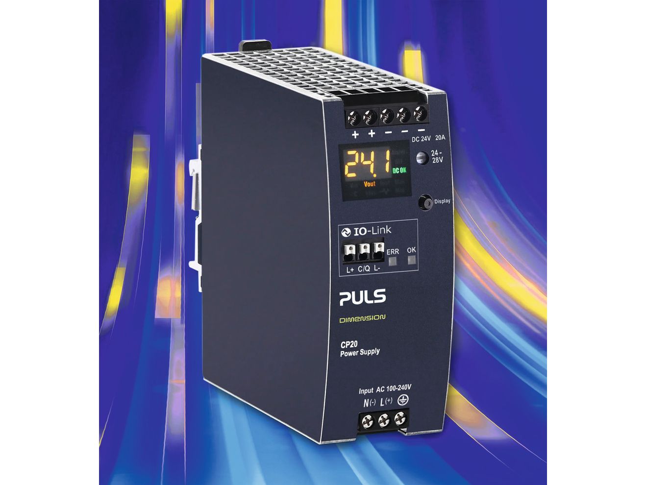 Puls: Mit IO-Link-Schnittstelle und integriertem Display Puls: Mit IO-Link-Schnittstelle und integriertem Display