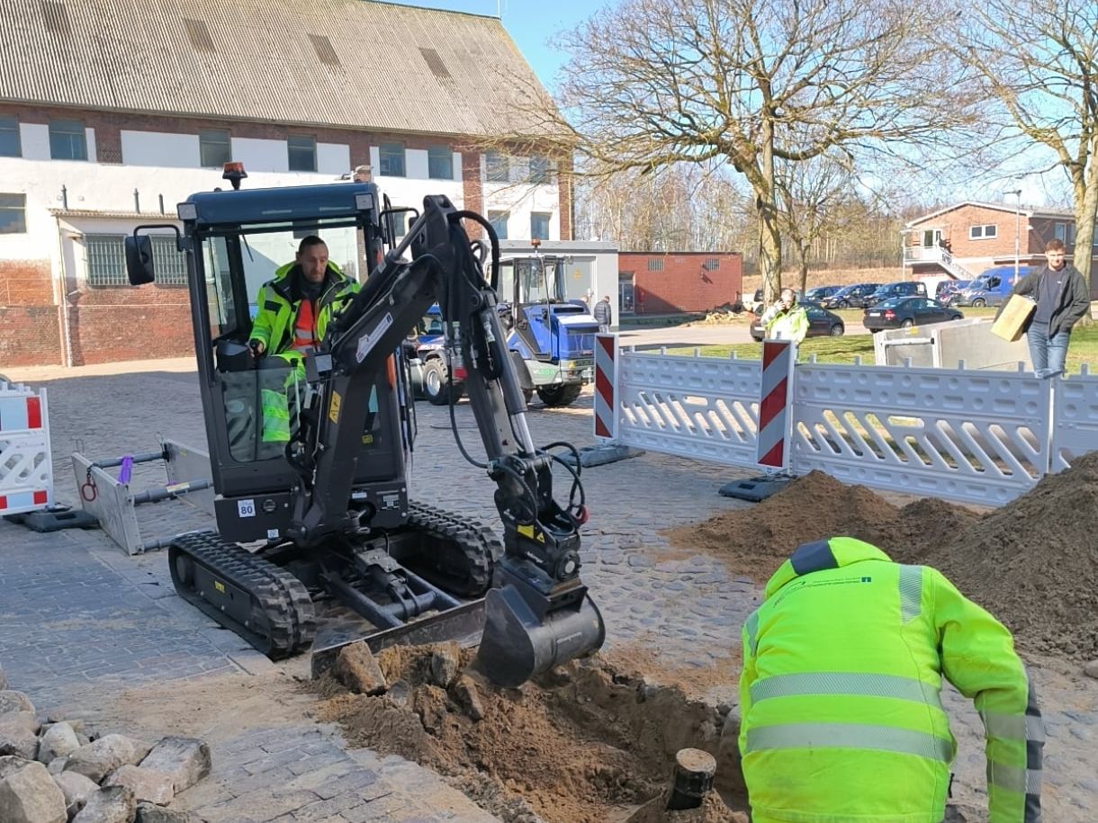 Wie Volvo Elektrobagger den Tiefbau prägen