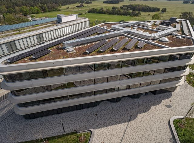Blick auf den Helmholtz Pioneer Campus Blick auf den Luftaufnahme Blick auf den Campus des Helmholtz Zentrums München