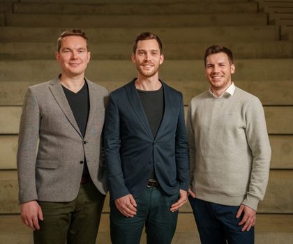 Labor der Zukunft: Wie UniteLabs die Biotech-Welt vernetzen will Robert Zechlin, Lukas Bromig und Julian Willand