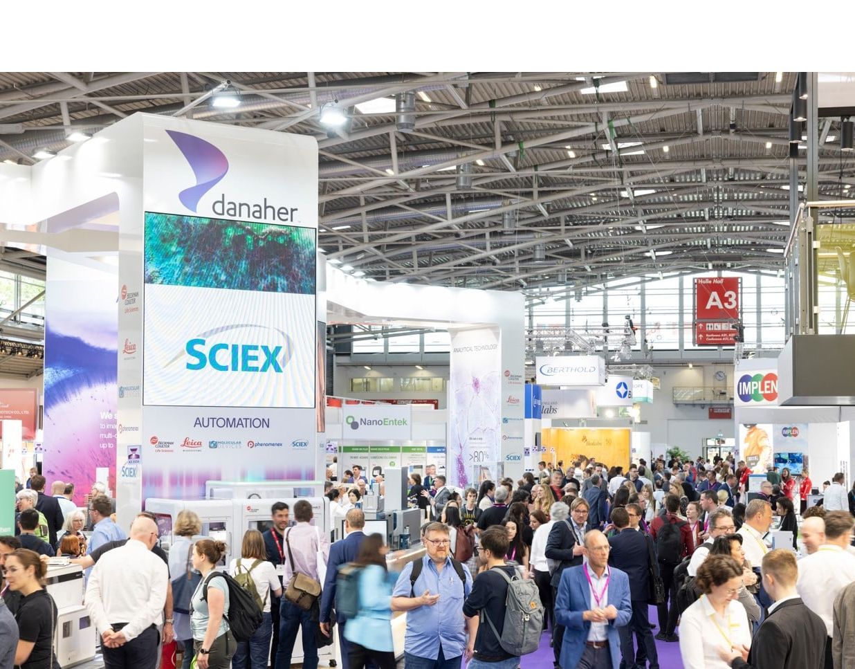 Impression von der Labor-Messe Analytica 2024 Impression von der Labor-Messe Analytica 2024