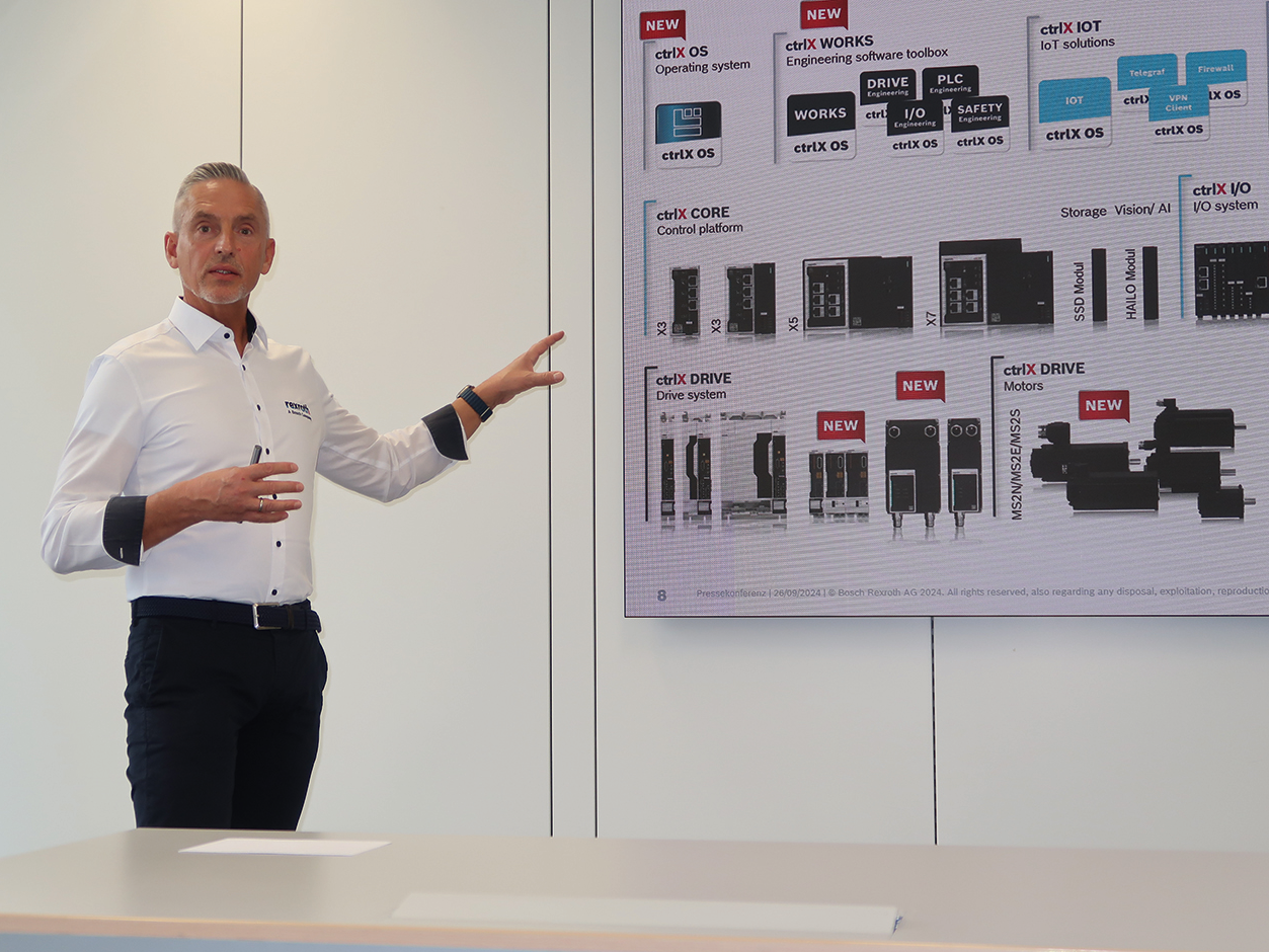 Steffen Winkler: »With ctrlX World, we are focusing particularly on solutions for the convergence of IT and OT.«