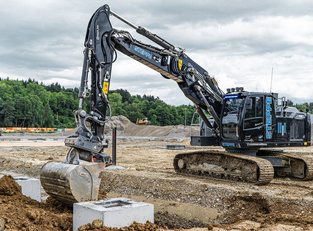 Liebherr-Baumaschinen im Praxiseinsatz
