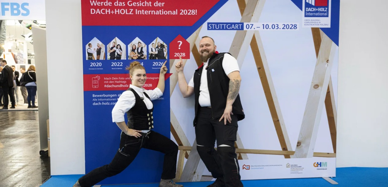 Messegesichter Dach + Holz 2026 Messegesichter Dach + Holz 2026