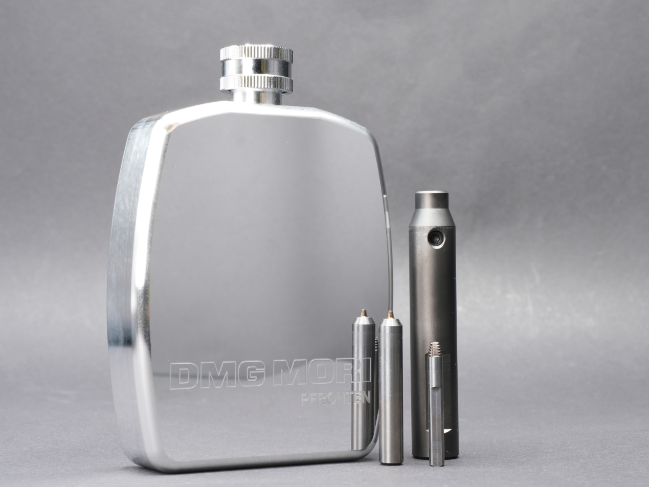 Friction Stir Welding (FSW): Key technology for future industrial joining solutions? An aluminum flat man welded together from two components was the example workpiece with which DMG MORI demonstrated the use of FSW tools from Hufschmied at its in-house exhibition.