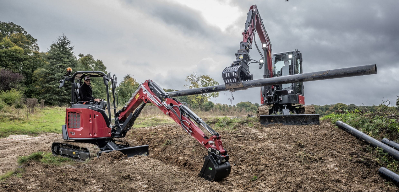Yanmar Compact Equipment präsentiert neue Generation von Nullheckbaggern Yanmar Compact Equipment präsentiert neue Generation von Nullheckbaggern