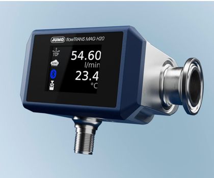 Jumo, Flowtrans MAG H20 Jumo at the SPS 2024: Flow meter for conductive liquids