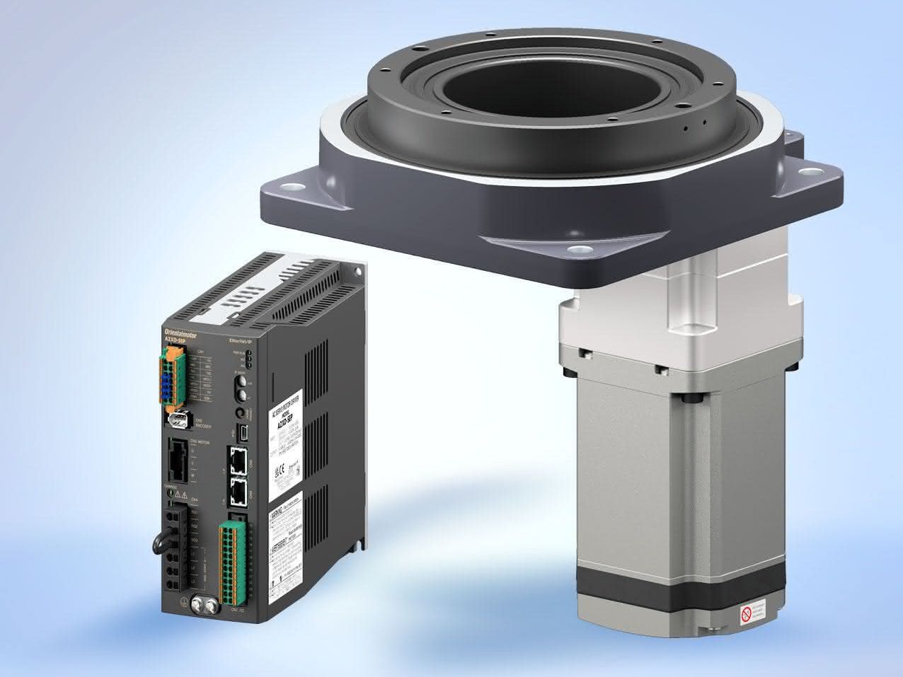 Hollow shaft rotary table: For high torques and short machine cycles Hollow shaft rotary table: For high torques and short machine cycles
