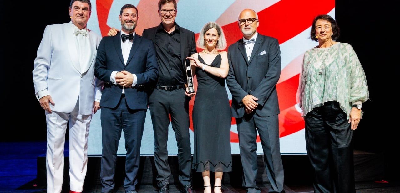 Überreichung der Trophäe für die „Besten der Besten“