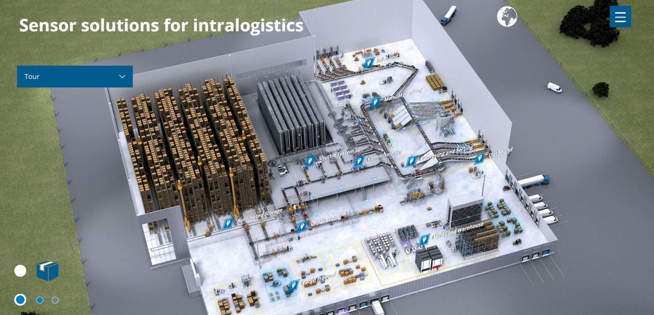 Digitale Planung transparenter Prozesse für reale Lager: Guided Tours im Virtual Warehouse