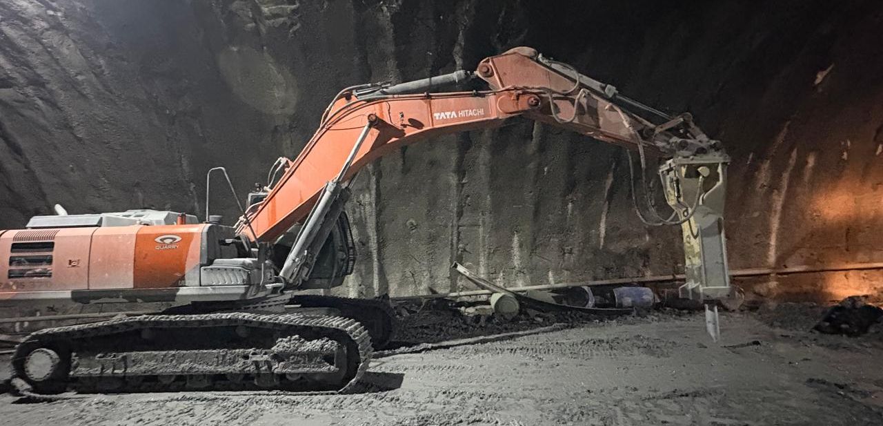Epiroc treibt Tunnelbau im Himalaya voran