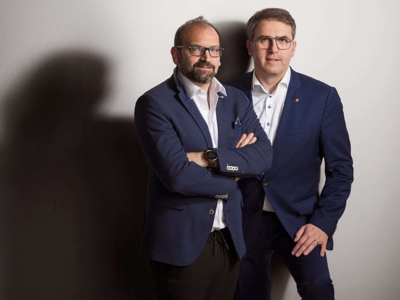Robert Manzl und Anton Rieder (v.l.)