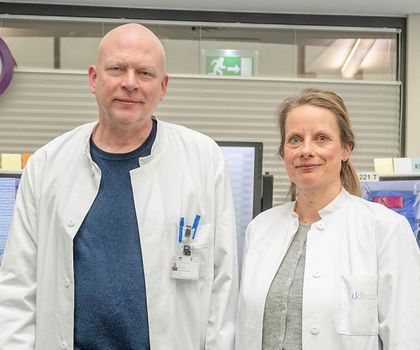 Professor Florian Mormann und Dr. Stefanie Liebe, Uniklinikum Bonn Prof. Dr. Dr. Florian Mormann und Dr. Stefanie Liebe