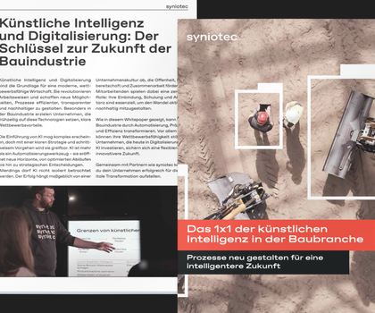 syniotec mit Whitepaper zu Künstlicher Intelligenz syniotec mit Whitepaper zu Künstlicher Intelligenz