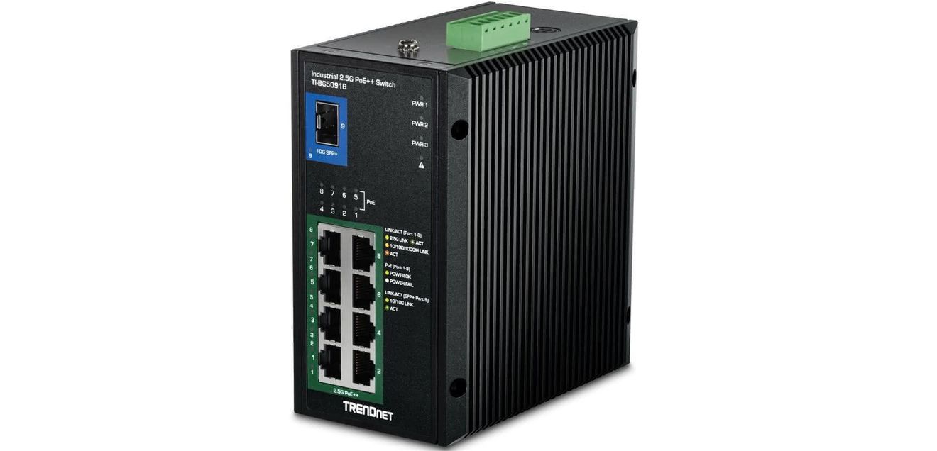 Trendnet: Robuster PoE++-Switch Trendnet: Robuster PoE++-Switch