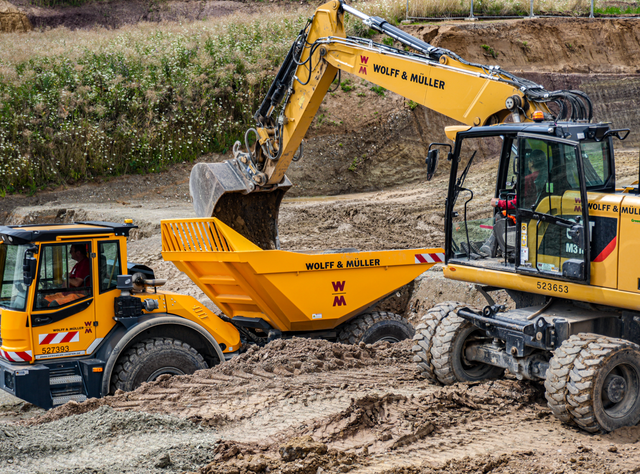 Bergmann-Dumper stärken Maschinenpark von Wolff & Müller