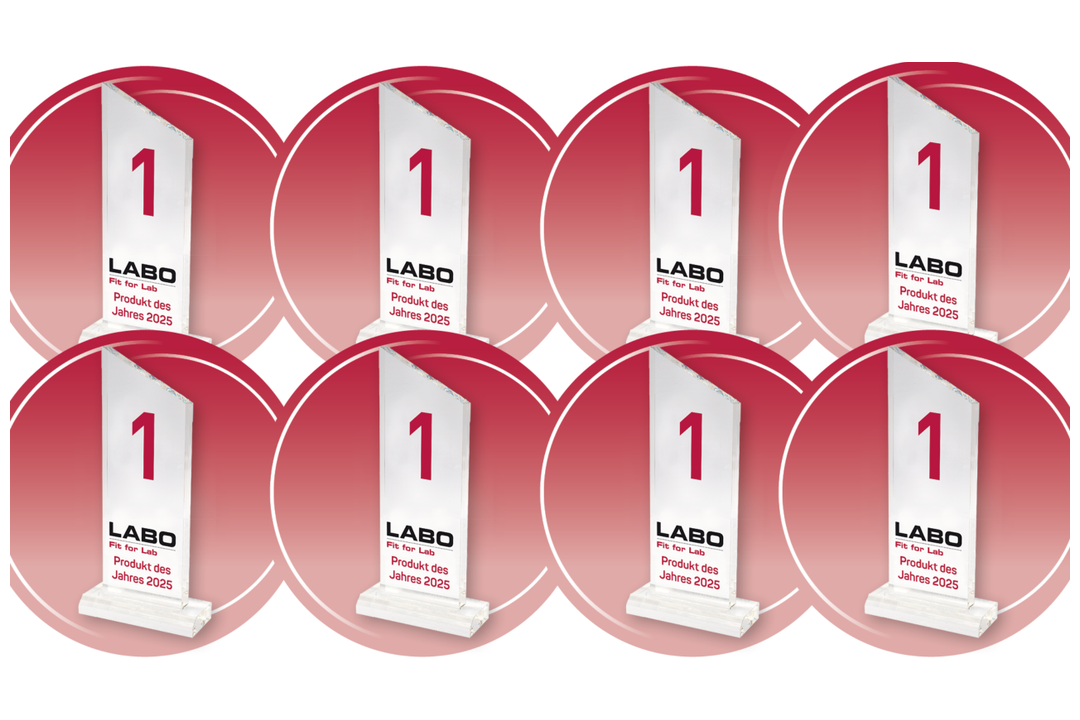 Pokale LABO Produkte des Jahres 2025