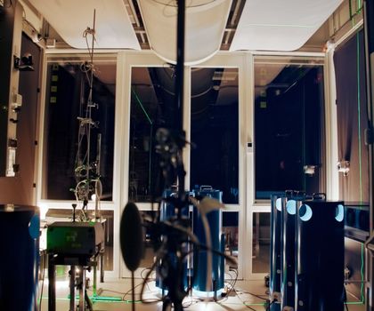 Set-up bei Siemens PEARL-Studie zur Optimierung von Laborlüftung, Sicherheit und Energieeffizienz in Life-Science-Laboren Das Set-up beim Projekt PEARL.