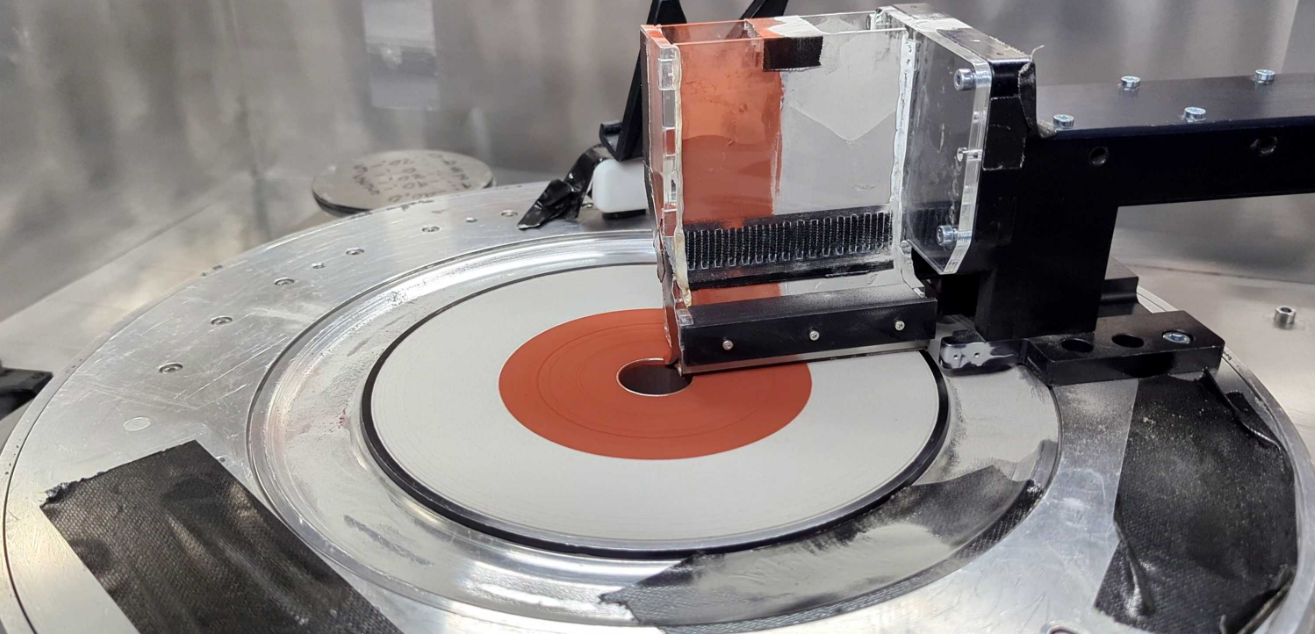 Rotating multi-metal 3D printing - students accelerate the production of rocket parts In the new 3D printing machine, two different materials are simultaneously fused by the laser on the rotating platform