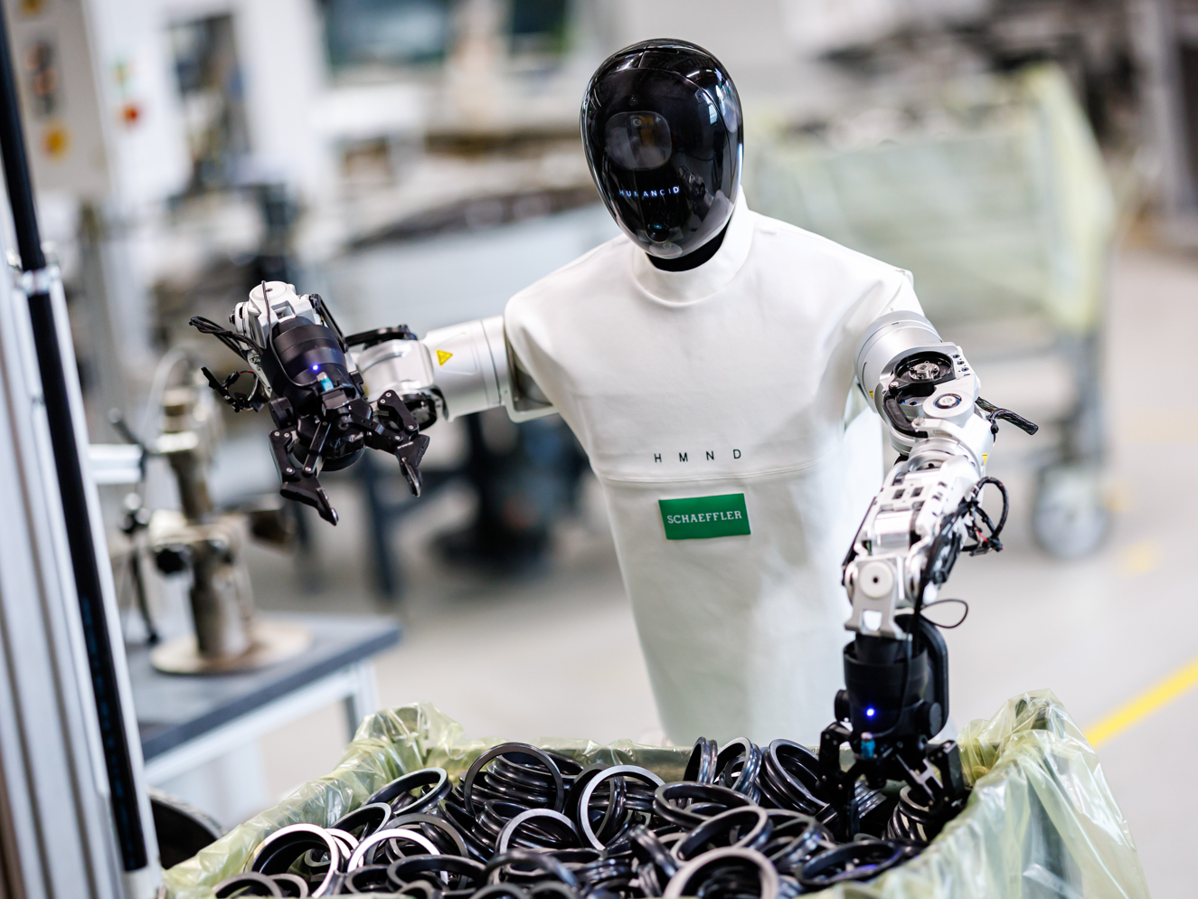 Schaeffler will integrate humanoid robots from Humanoid into its global manufacturing network.