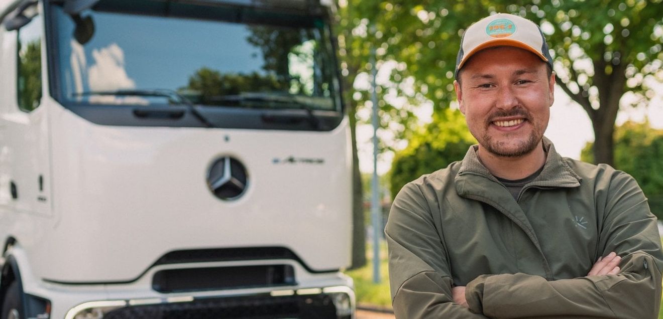 Der Mercedes-Benz eActros 600 wurde speziell für den Langstreckeneinsatz entwickelt. Der Mercedes-Benz eActros 600 wurde speziell für den Langstreckeneinsatz entwickelt.