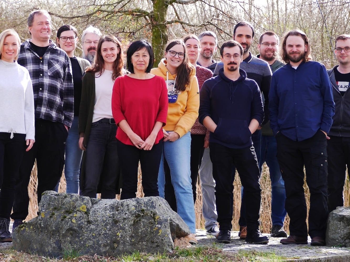 Team, das an der "DSMZ Digital Diversity"-Plattform arbeitet.