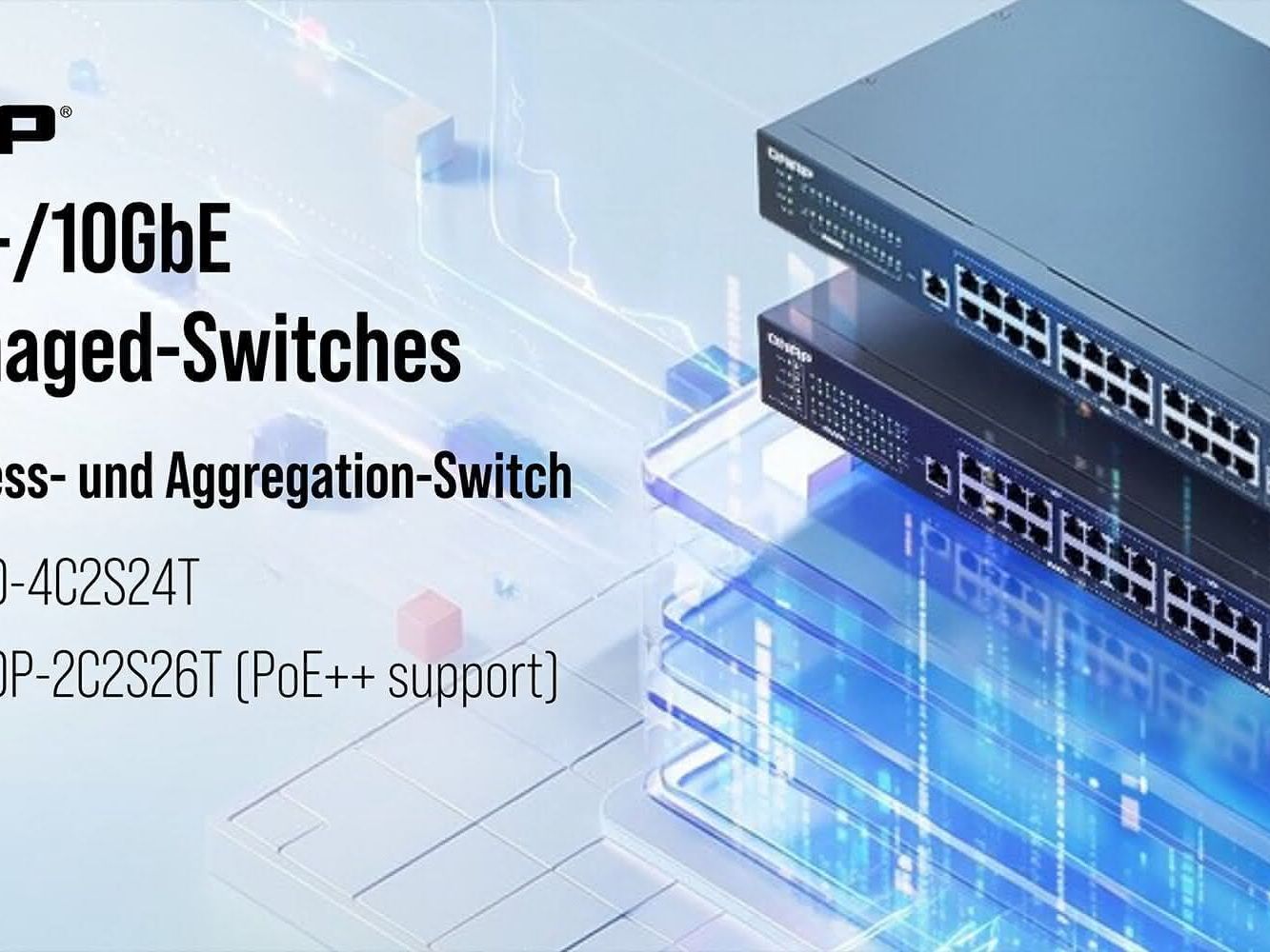 QNAP Systems: Switches in neuer Generation