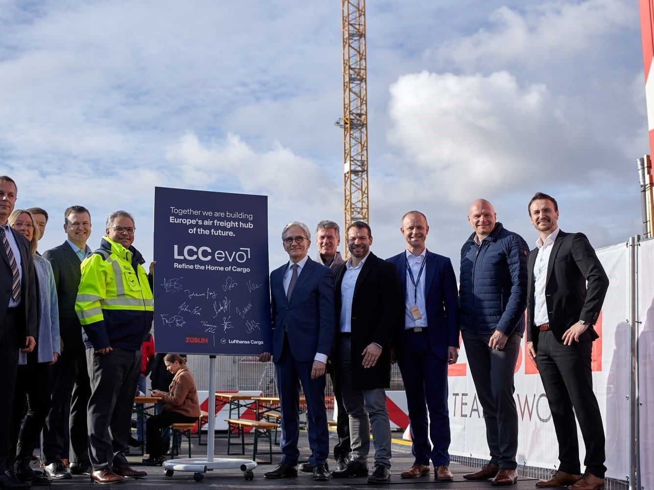 Laying of the foundation stone