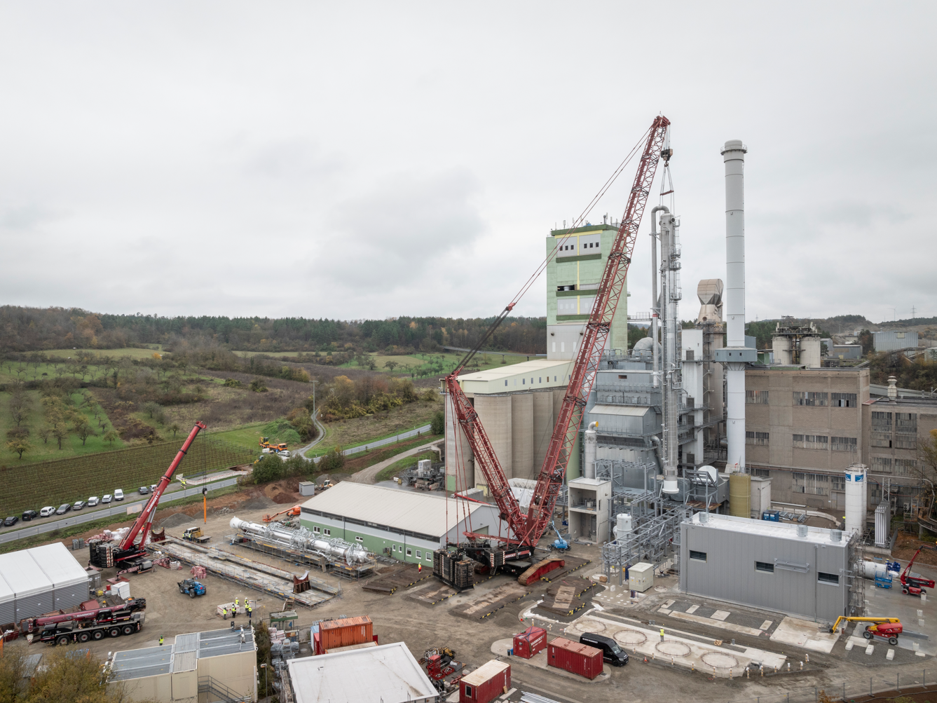 Heidelberg Materials und Linde errichten innovative CO2-Abscheidungsanlage Heidelberg Materials und Linde errichten innovative CO2-Abscheidungsanlage