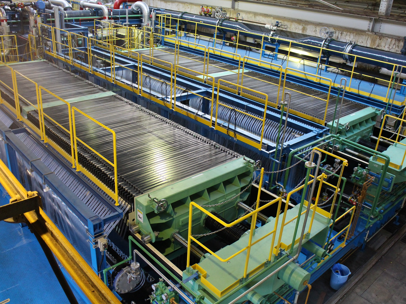 Recyclinginitiative in der Chlor-Alkali-Elektrolyse: Titanabfälle werden zu hochreinem Rohstoff aufbereitet Bild der Recyclinganlage:Initiative von Asahi Kasei, Nippon Steel und NST