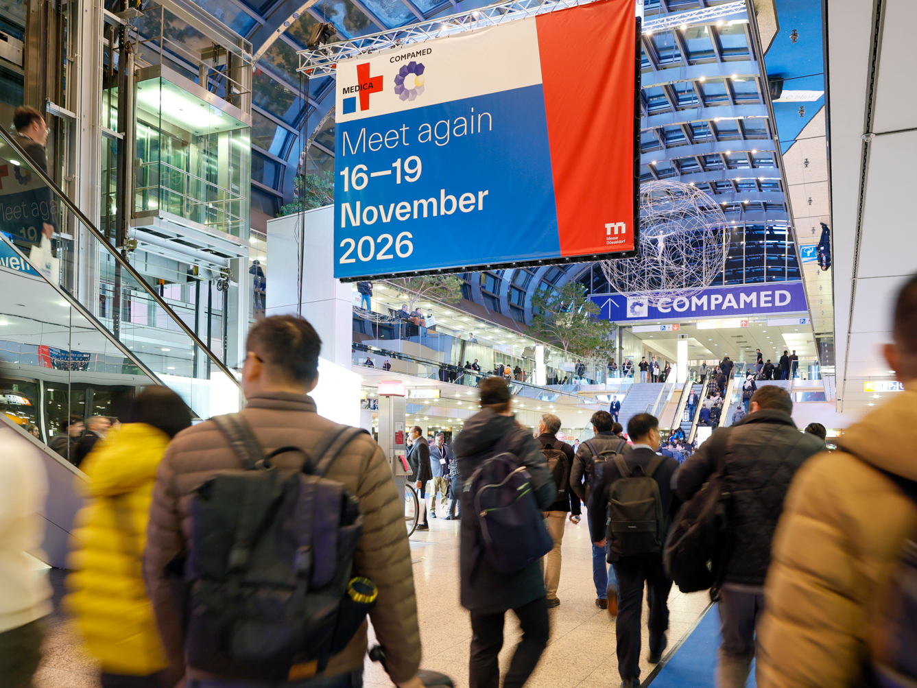 Medica und Compamed 2026 mit neuer Themenstruktur: Ausstelleranmeldung gestartet Medica und Compamed 2026 mit neuer Themenstruktur: Ausstelleranmeldung gestartet