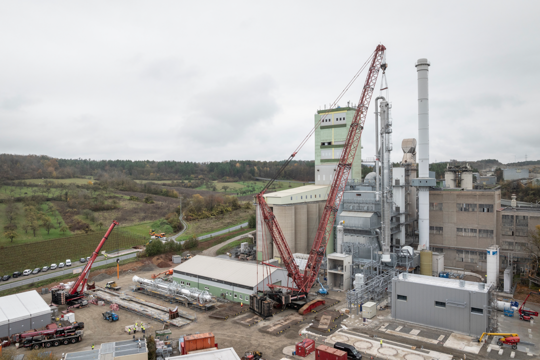 Heidelberg Materials und Linde errichten innovative CO2-Abscheidungsanlage Heidelberg Materials und Linde errichten innovative CO2-Abscheidungsanlage