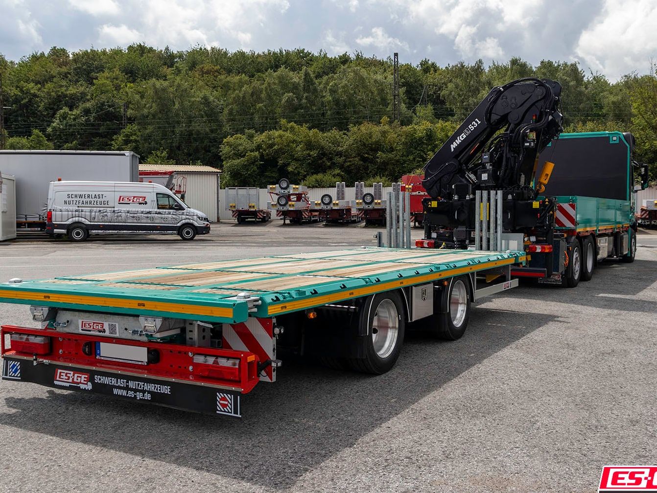 Individuell geplanter Zug von Es-Ge