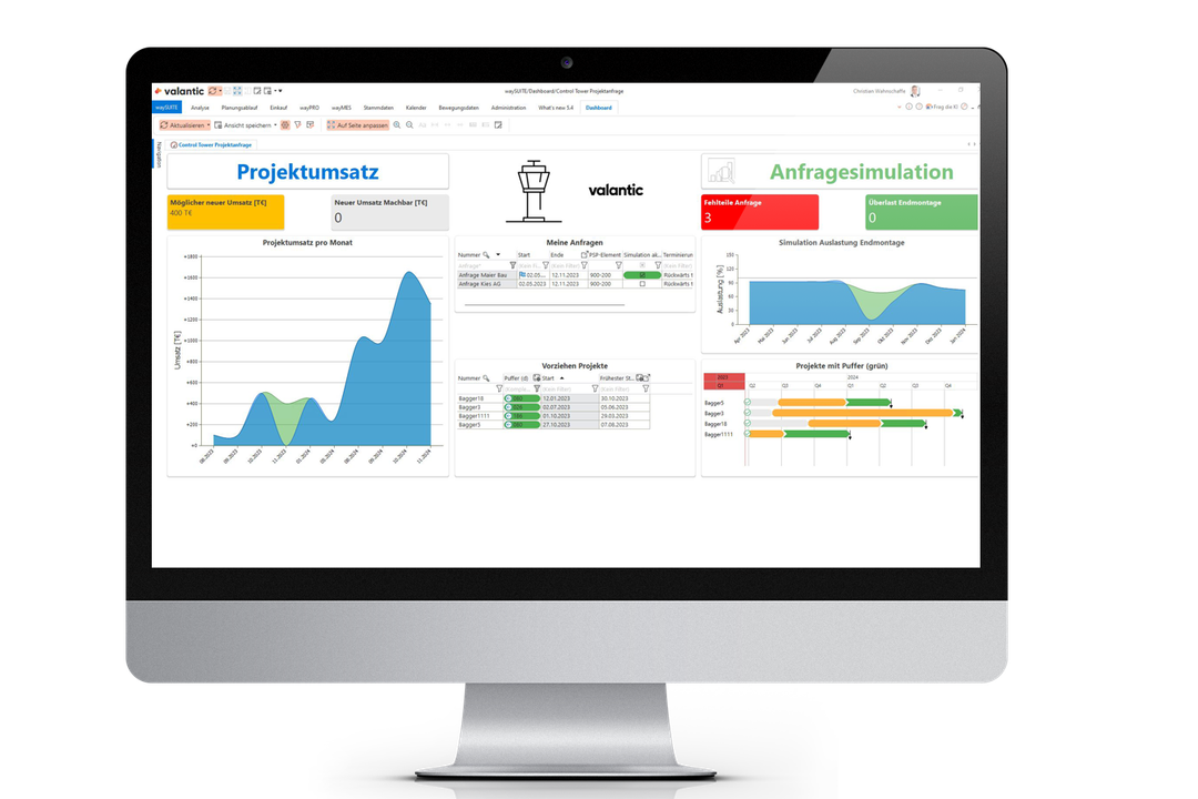 Nominiert als materialfluss Produkt des Jahres 2026: Valantic: APS-Software waySuite Nominiert als materialfluss Produkt des Jahres 2026: Valantic: APS-Software waySuite