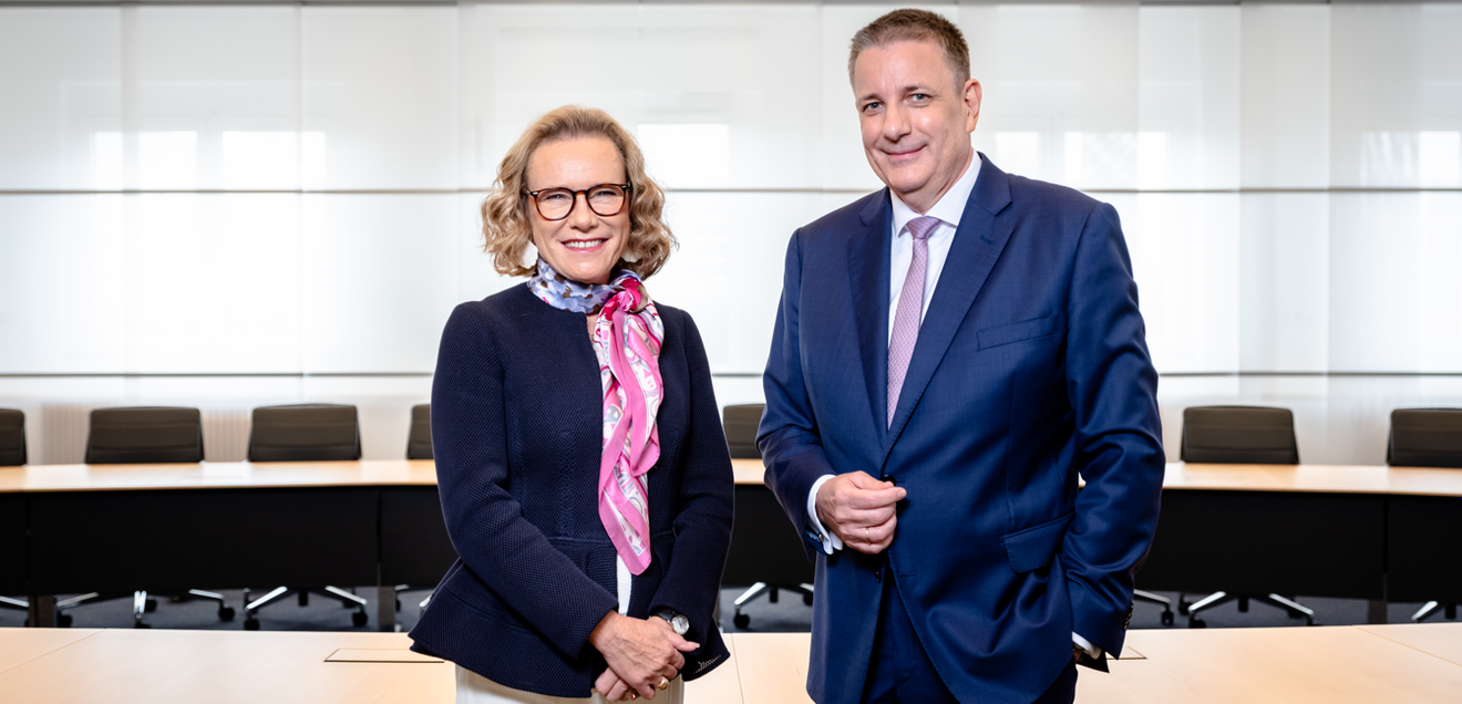 Belén Garijo und Kai Beckmann