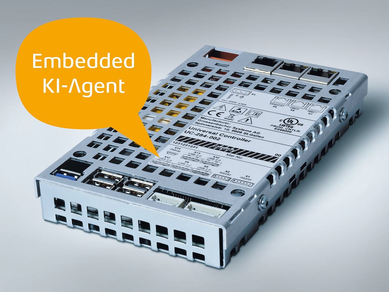 Grossenbacher at the SPS 2025: Embedded AI agent integrated Grossenbacher at the SPS 2025: Embedded AI agent integrated