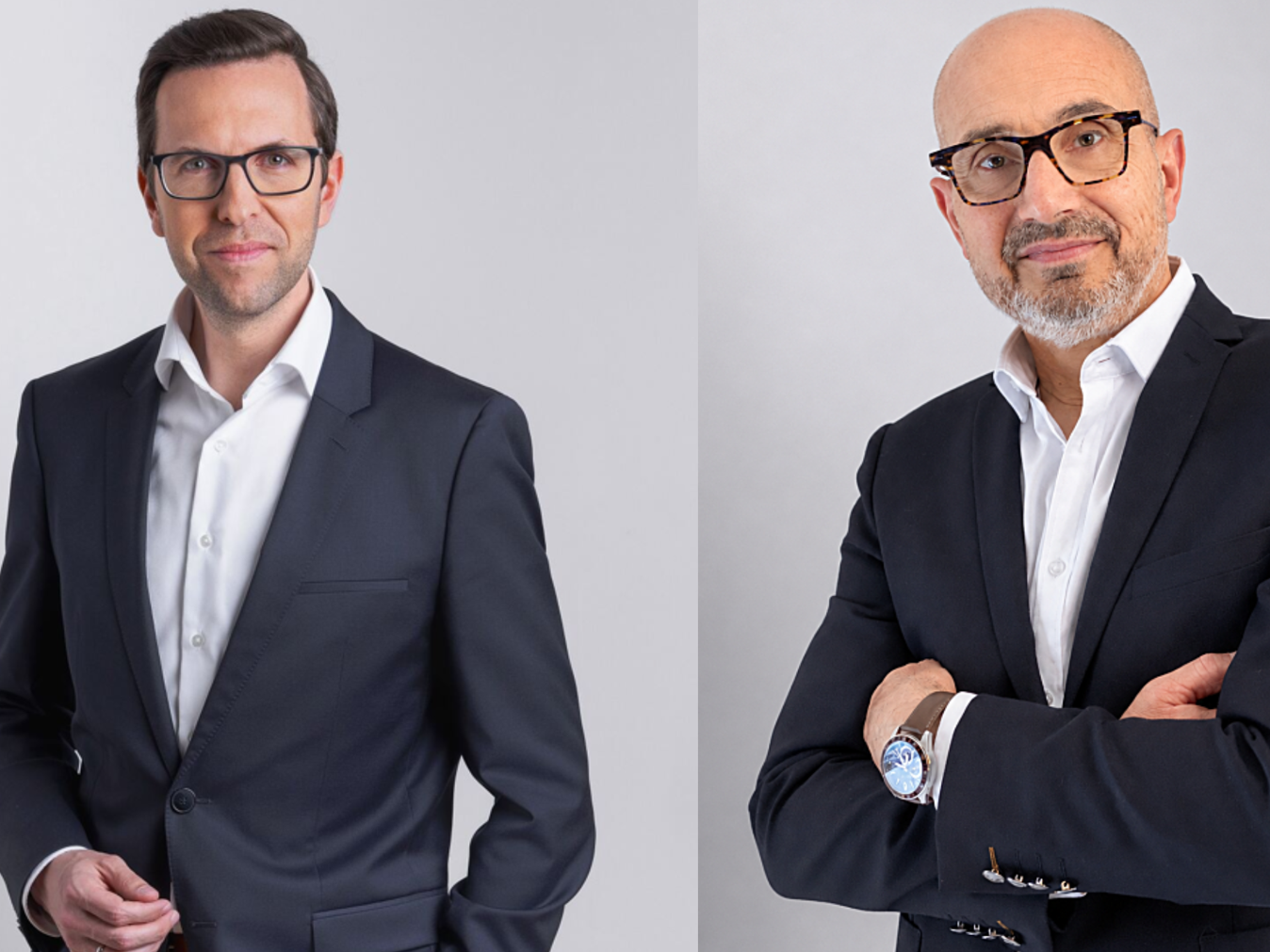 Keba Acquires Transtechnik and Expands Its Business in France From left: Christoph Knogler, CEO of the KEBA Group, and Bruno Coupechoux, Managing Director of Transtechnik