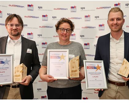 Produkte des Jahres 2025: Die Gewinner in der Kategorie „Robotik & Handhabung“ Produkte des Jahres 2025: Die Gewinner in der Kategorie „Robotik & Handhabung“