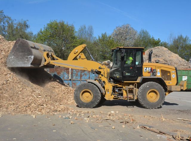 Schenker stärkt die Kreislaufwirtschaft mit leistungsstarker Cat Baumaschinentechnik