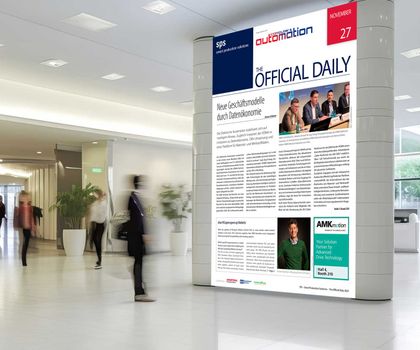 Das E-Paper zur SPS 2025: THE OFFICIAL DAILY 2025 - Tag 3