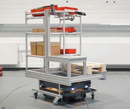 Lösungen aus dem Systembaukasten: Kleinteile transportieren mit Schwerkraft Lösungen aus dem Systembaukasten: Kleinteile transportieren mit Schwerkraft