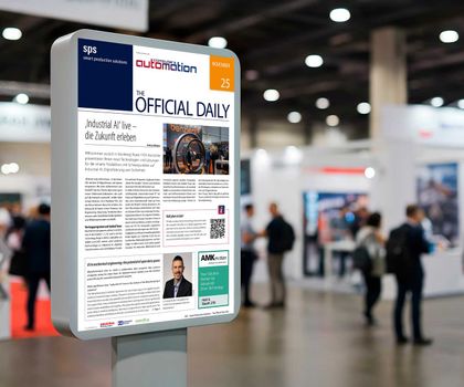 Das E-Paper zur SPS 2025: THE OFFICIAL DAILY - Tag 1 Interactive Das E-Paper zur SPS 2025: THE OFFICIAL DAILY - Tag 1 Interactive